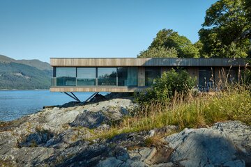 Dom na skale, projekt Cameron Webster Architects 