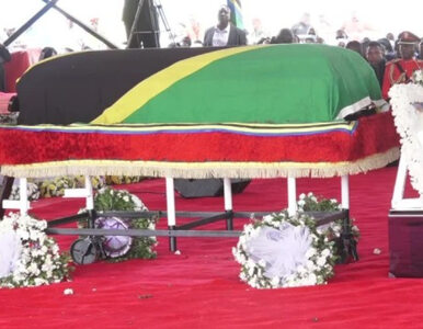 Miniatura: Pogrzeb prezydenta Tanzanii, który...