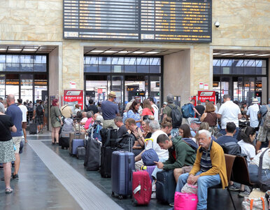 Miniatura: Chaos na włoskiej kolei w trakcie igrzysk....