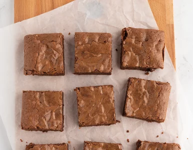 Miniatura: Do brownie nie daję ani grama mąki....