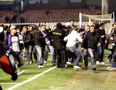 Miniatura: Fan Athletic Bilbao... oddał mocz na...