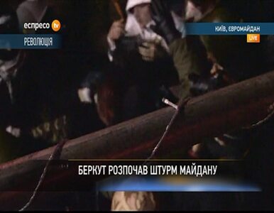 Miniatura: Ochrona Majdanu schwytała funkcjonariusza...