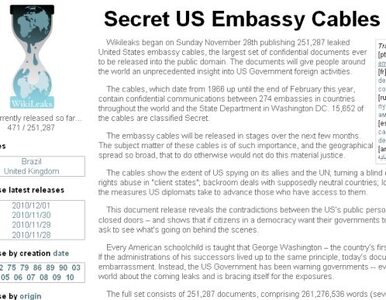 Miniatura: Chiny blokują dostęp do Wikileaks