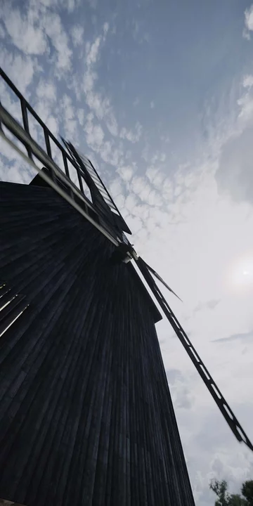 Dom-wiatrak, wizualizacje 