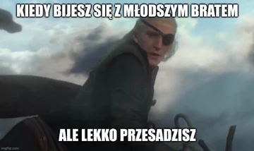 „Ród Smoka”. Mem z 10. odcinka pierwszego sezonu serialu 