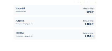 Ceny węgla