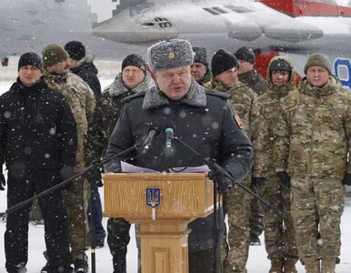 Miniatura: Poroszenko chce by UE wysłała żołnierzy do...