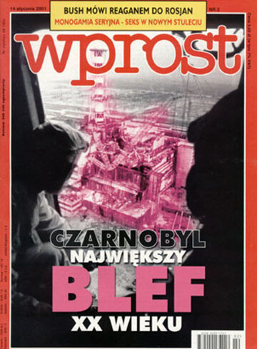 Okładka tygodnika Wprost nr 2/2001 (946)