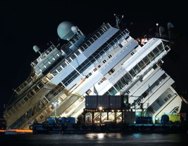 Miniatura: Jest nagranie. Schettino ucieka z tonącego...