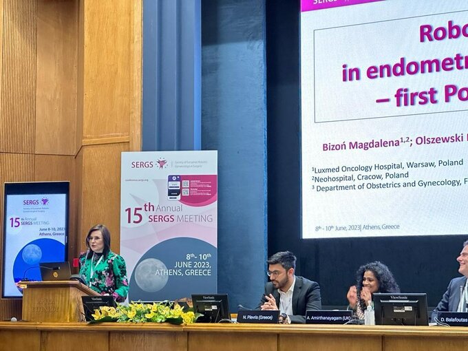 Dr n. med. Magdalena Bizoń &ndash; ginekolog i&nbsp;ginekolog onkolog na&nbsp;spotkaniu Europejskiego Towarzystwa Robotyki w&nbsp;Ginekologii