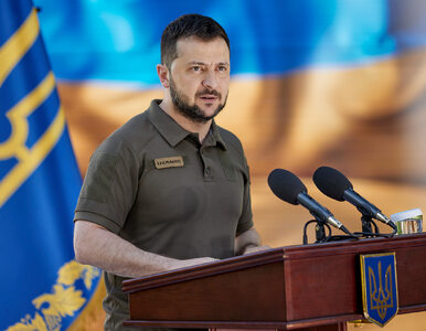 Miniatura: Prezydent Ukrainy o terenach zajętych...
