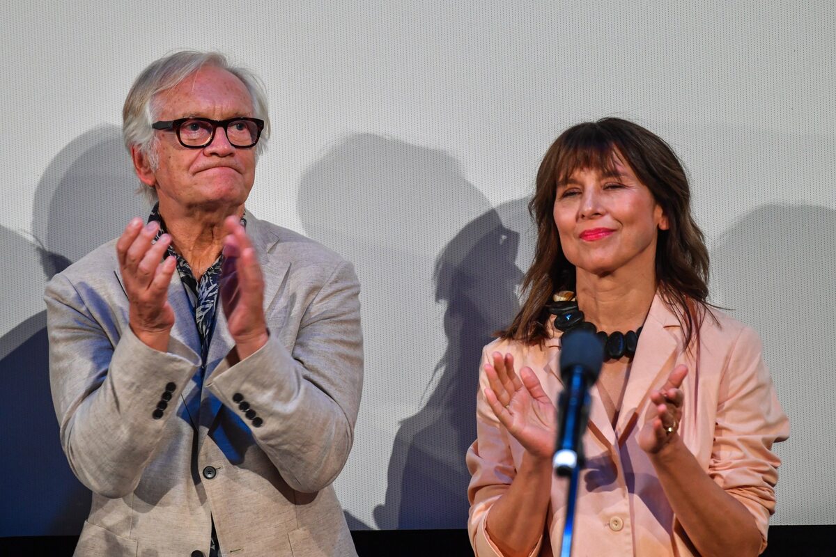 Aktorzy Andrzej Seweryn  i Katarzyna Herman na gali otwarcia 48. Festiwalu Polskich Filmów Fabularnych w Gdyni 