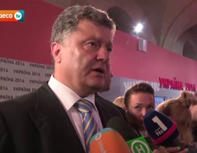 Miniatura: Poroszenko: Nie pozwolę, by separatyści...