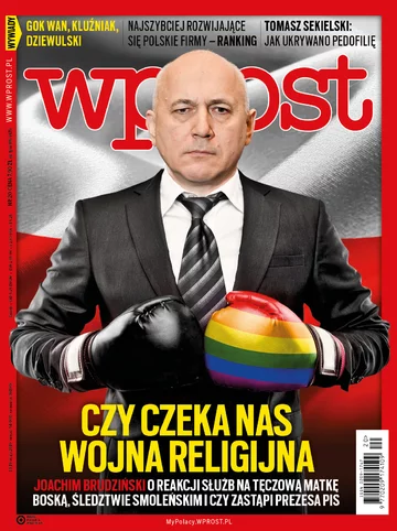 Okładka tygodnika Wprost nr 20/2019 (1885)