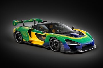 McLaren w&nbsp;hołdzie Sennie