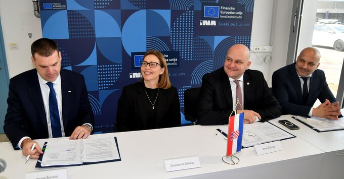 Podpisanie projektu zielonego wodoru w&nbsp;rafinerii w&nbsp;Rijece