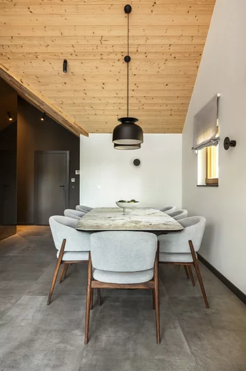 Nowoczesny dom na Mazurach, projekt Decoroom 