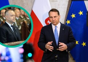 Miniatura: Sikorski ponowił apel do Nawrockiego....