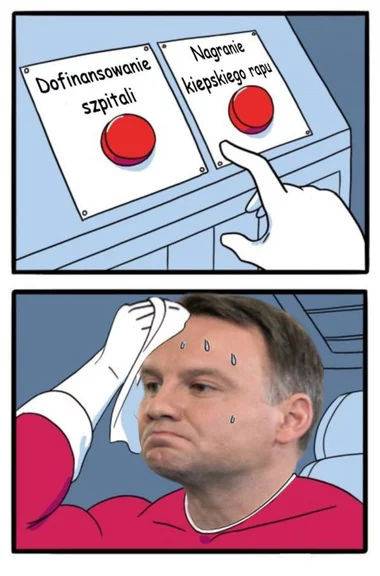 Mem po występie Andrzeja Dudy w hot 16