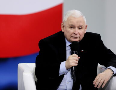 Miniatura: Jarosław Kaczyński rozśmieszył sam siebie....