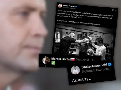 Miniatura: Gortat udostępnił wpis dziennikarza TVN24....
