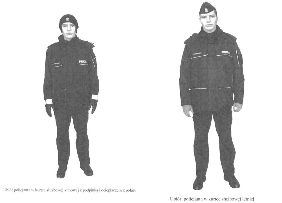 Nowe mundury polskiej policji 