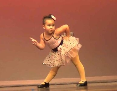 Miniatura: 6-latka podbiła tańcem serca internautów