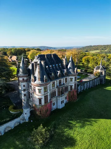 Chateau de Bournel we Francji 
