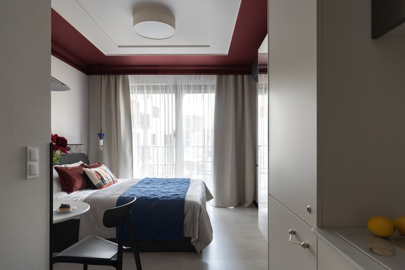 20 m&sup2; zaprojektowane bez kompromis&oacute;w &ndash; mikroapartament w&nbsp;Gdańsku o&nbsp;hotelowej logice, odważnej kolorystyce i&nbsp;perfekcyjnie zaplanowanej funkcji, projekt Czajka wnętrza, Aleksandra Czajka-Witkowska