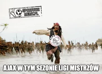 Mem po meczu Juventus Turyn - Ajax Amsterdam 