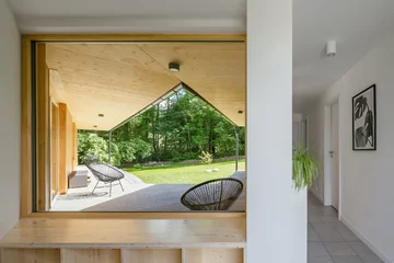 Nowoczesna stodoła, projekt studio KLAR Linka, nowoczesna stodoła, studio KLAR