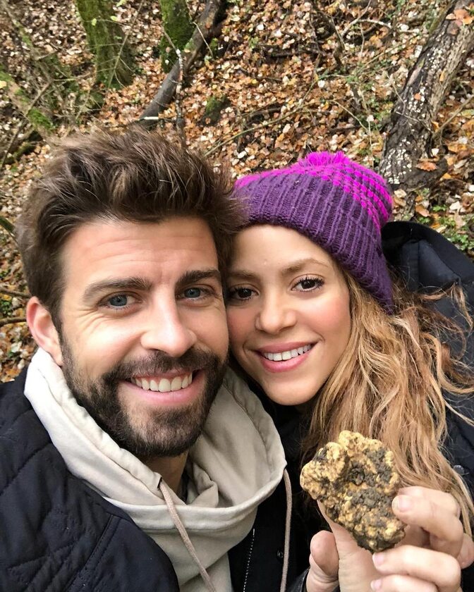 Shakira z mężem 