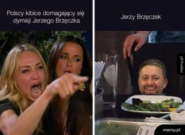 Mem z Jerzym Brzęczkiem 