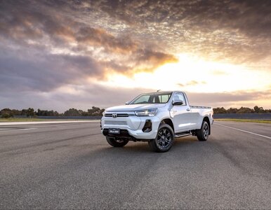 Miniatura: Jest prototyp elektrycznej Toyoty Hilux