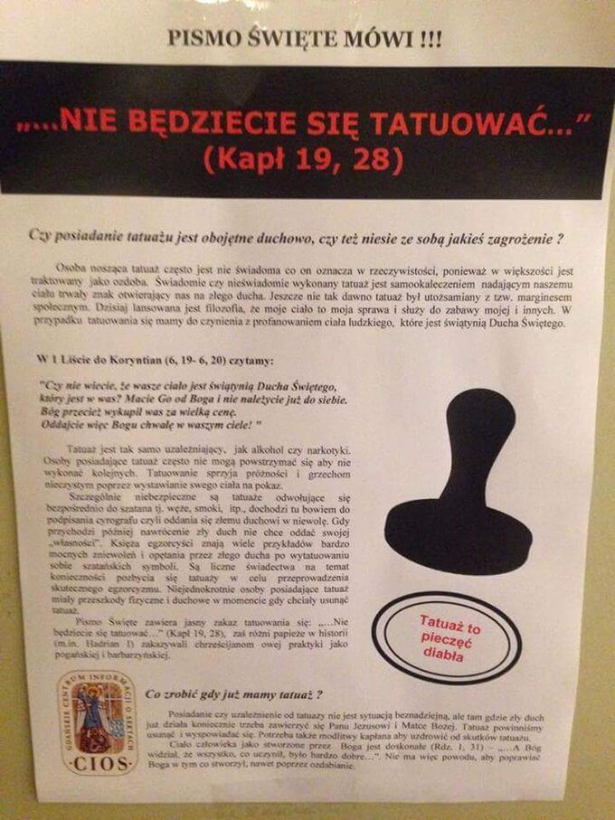 Ulotka Gdańskiego Centrum Informacji o Sektach