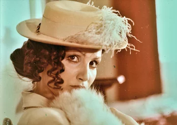 Kadr z filmu „Baryton” 1984. Kadr z filmu „Baryton” w reżyserii Janusza Zaorskiego, n/z Małgorzata Pieczyńska.
