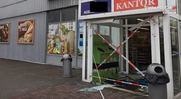 Po włamaniu się do kantoru, ukradli sejf z pieniędzmi 