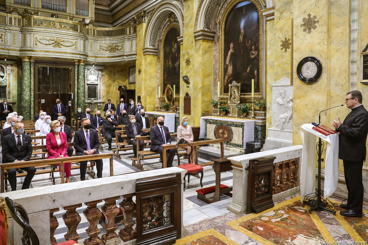 Wizyta prezydenta Andrzeja Dudy we Włoszech 