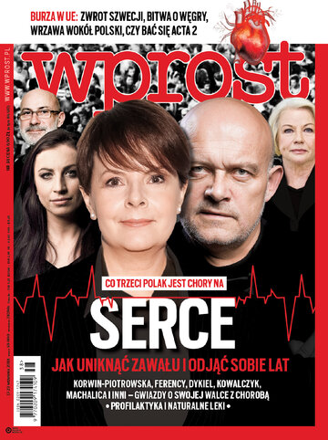 Okładka tygodnika Wprost nr 38/2018 (1853)