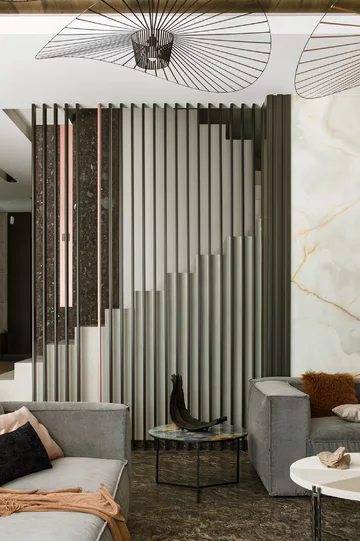 380-metrowy dom na warszawskim Ursynowie projektu Inter-Arch Architects, nagrodzony tytułem Best Residential Interior Private Residence Poland w konkursie International Property Awards 2025–2026 