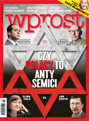 Okładka tygodnika Wprost nr 16/2016 (1733)