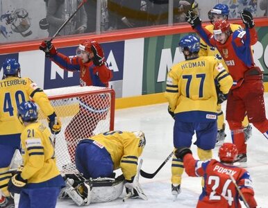 Miniatura: MŚ w hokeju: Rosjanie rozbili Szwedów