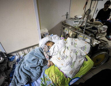 Ostrzał Kijowa. Niemowlęta i pacjenci onkologiczni w piwnicy
