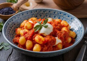 Miniatura: Gnocchi toną w jedwabistym sosie. Sekretem...