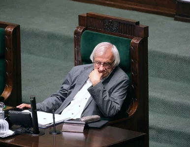 Miniatura: Chmurny Ryszard Terlecki. Na pytanie...