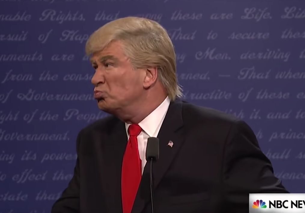 Alec Baldwin jako Donald Trump 