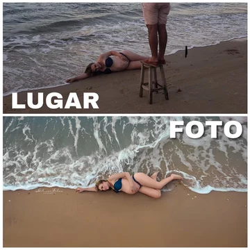 Plan zdjęciowy i efekt pracy fotografa 