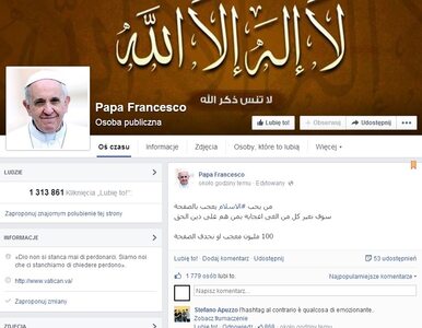 Miniatura: Dżihad w social media: Konto papieża...