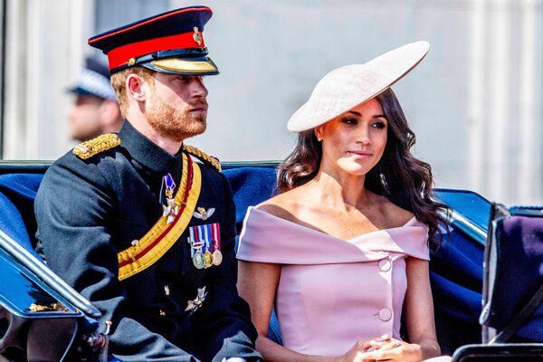 Miniatura: Meghan Markle podczas Trooping the Colour