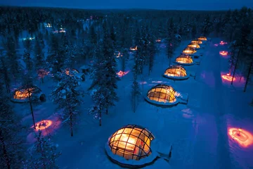 Hotel Kakslauttanen, Finlandia (fot. http://www.boredpanda.com)